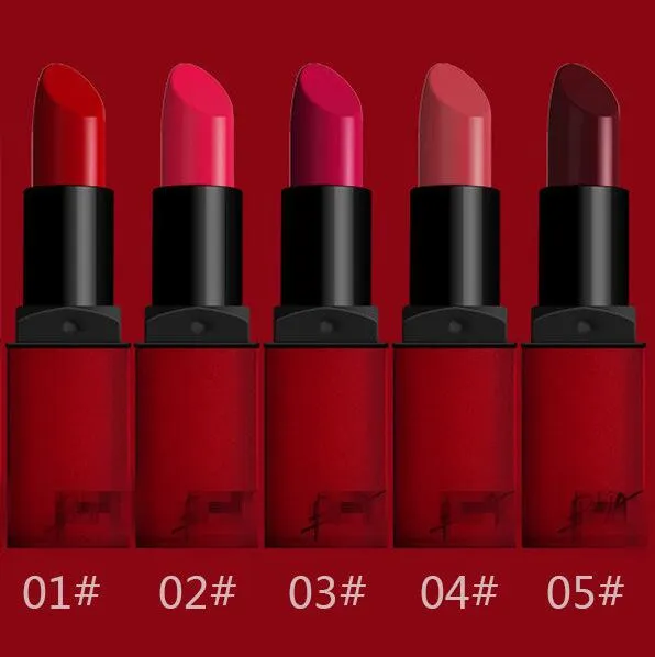 Korea BBI Velvet Matt Lipstick in Lasting Red Shades