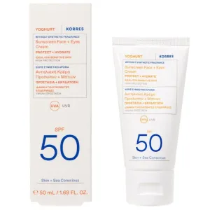 Korres Yoghurt Sunscreen Face   Eyes Cream SPF50