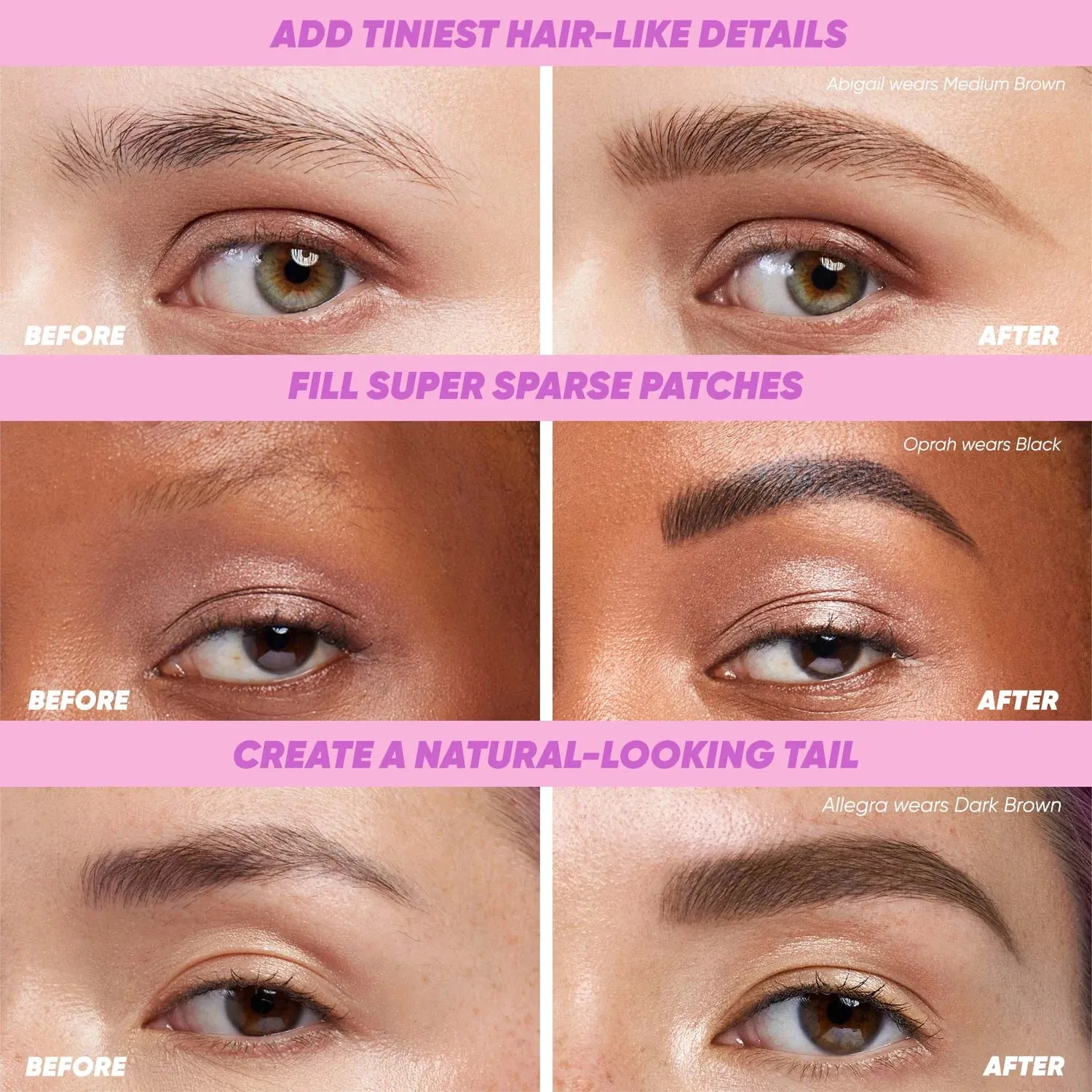 Kosas - Brow Pop Nano - Black
