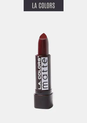 L.A. Colors- Matte Lipstick- Maroon