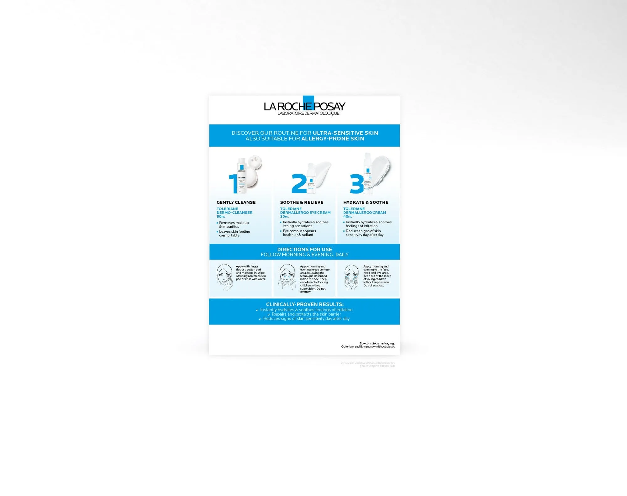 La Roche-Posay Toleriane Dermallergo SOS 3-Step Soothing Kit