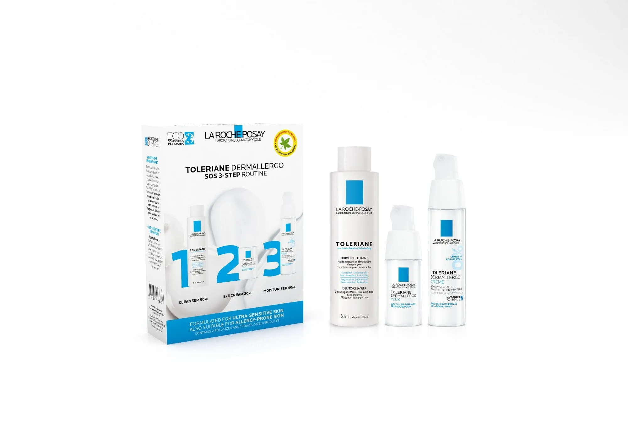 La Roche-Posay Toleriane Dermallergo SOS 3-Step Soothing Kit