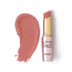 Lakme 9TO5 Primer   Matte Lip Color MP7 Blushing Nude, 3.6 g