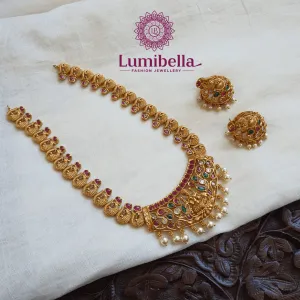 Lakshmi Matte Medium Neckset