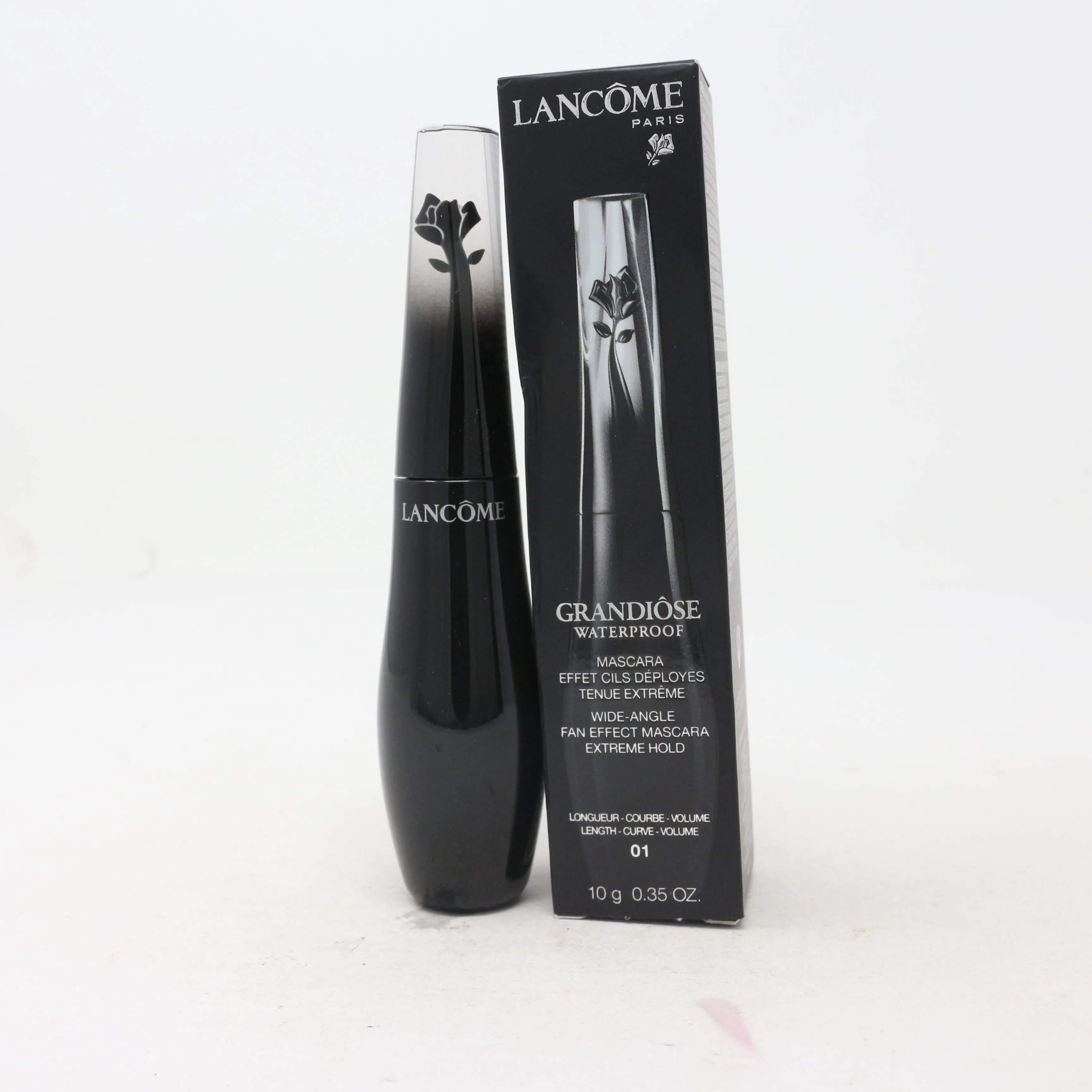 Lancome Grandiose Waterproof Mascara 01 Noir Mirifique 0.35oz/10g New With Box