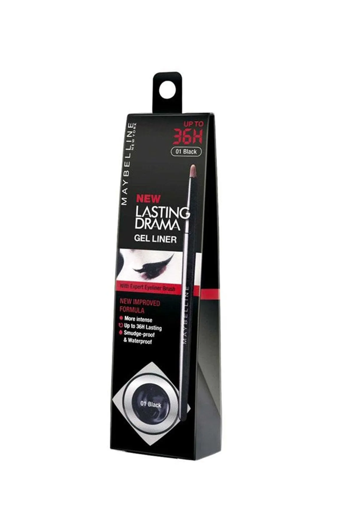Lasting Drama Gel Liner – 01 Black