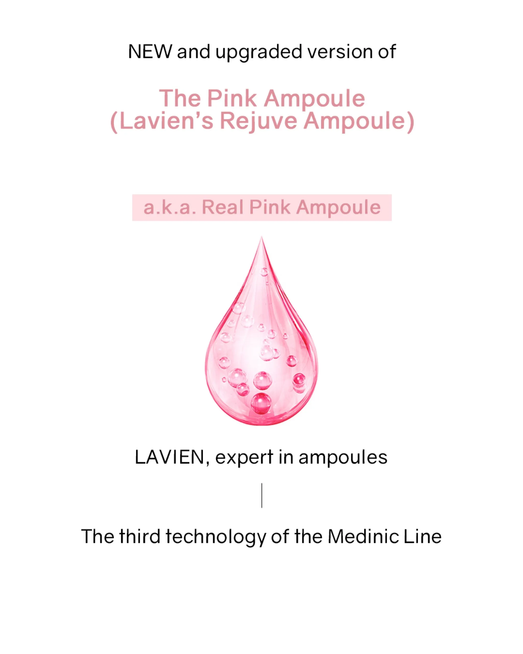 Lavien Amino Silk Skin Ampoule (Pink) / 4000 Micro Shot Skin Roller