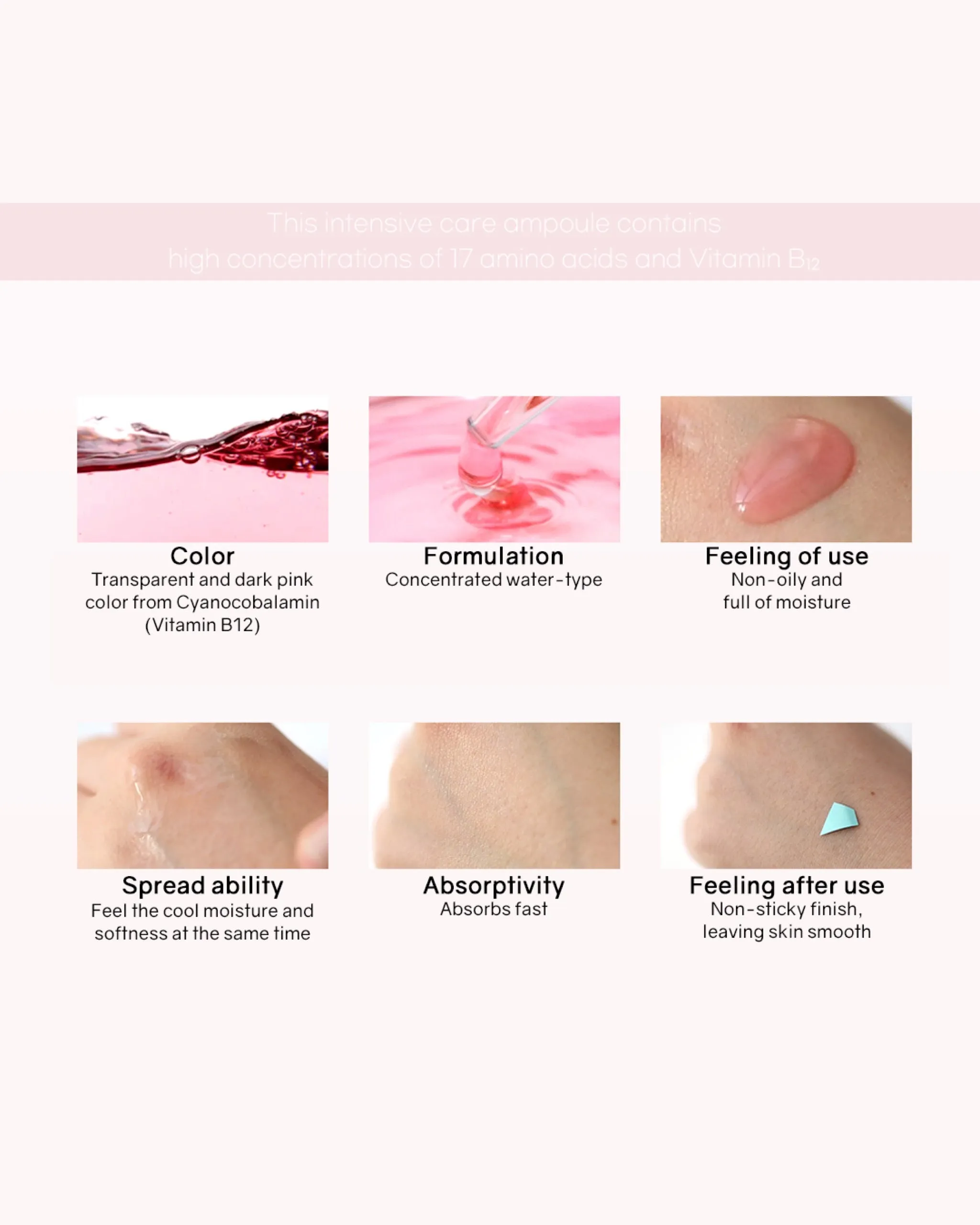 Lavien Amino Silk Skin Ampoule (Pink) / 4000 Micro Shot Skin Roller