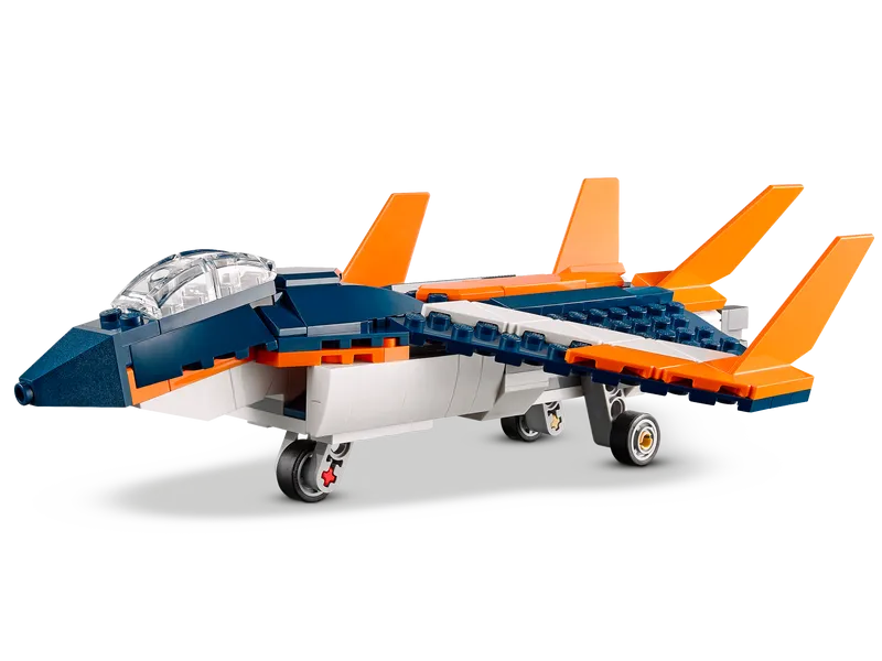 LEGO Creator - Supersonic-jet (31126) 3-in-1 Building Toy LOW STOCK