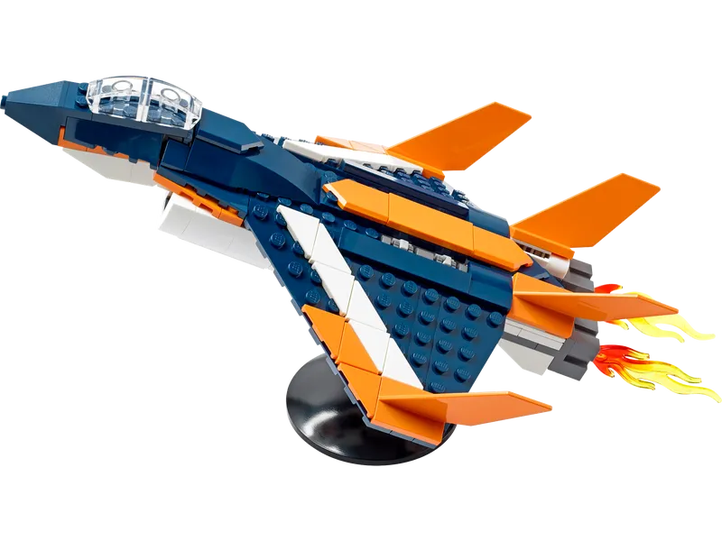 LEGO Creator - Supersonic-jet (31126) 3-in-1 Building Toy LOW STOCK