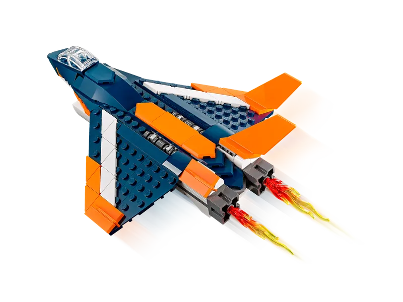 LEGO Creator - Supersonic-jet (31126) 3-in-1 Building Toy LOW STOCK