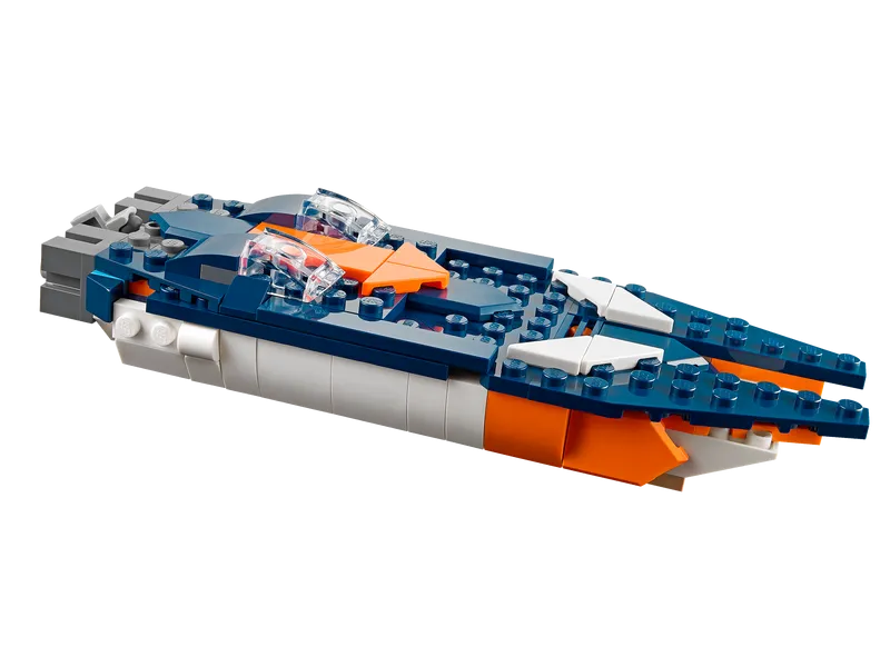 LEGO Creator - Supersonic-jet (31126) 3-in-1 Building Toy LOW STOCK