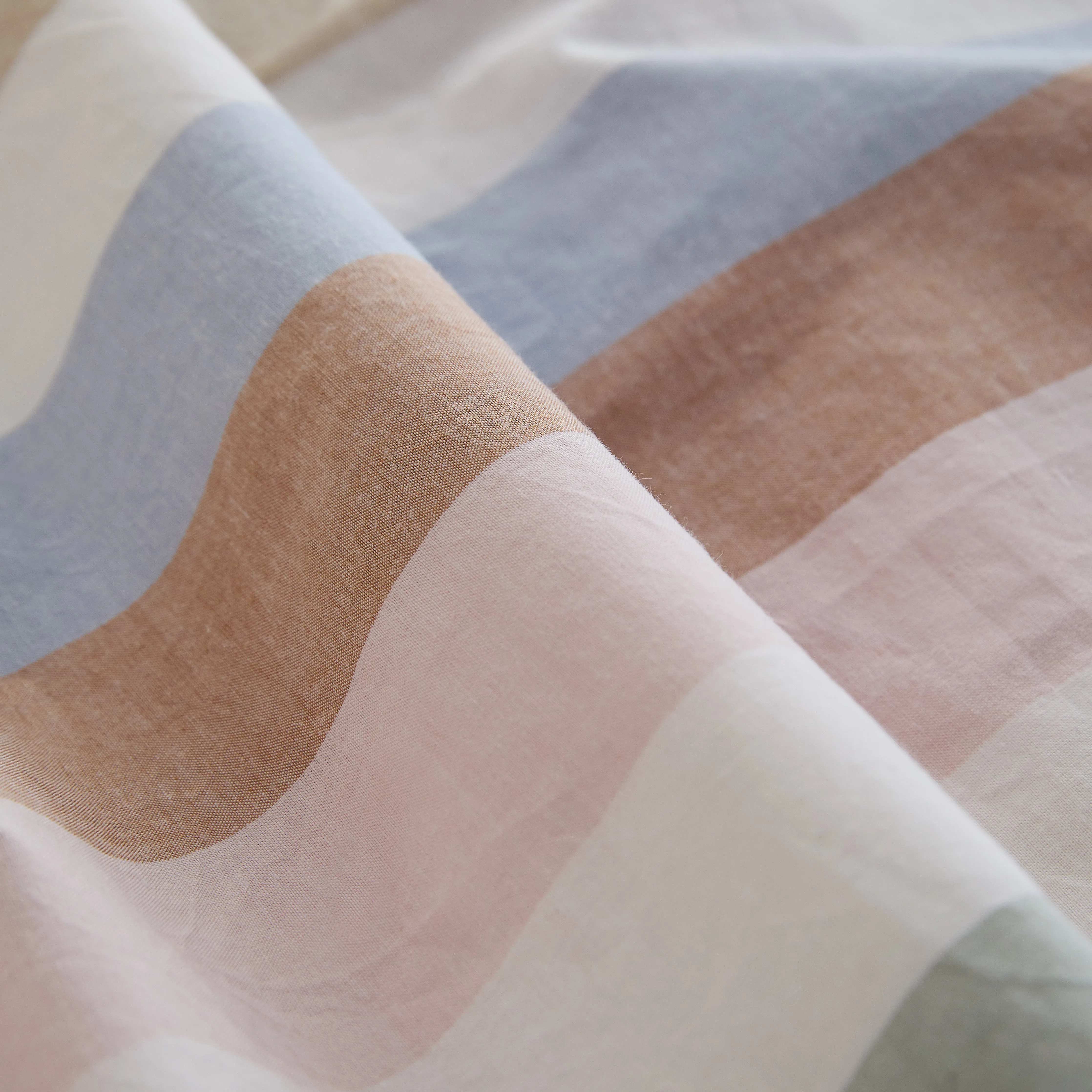 Leo Washed Cotton - Sunny Stripe European Pillowcase