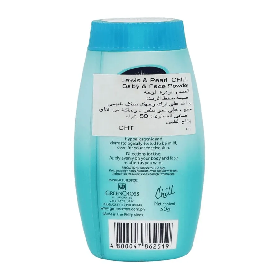 Lewis & Pearl Chill Body & Face Powder  - 50g