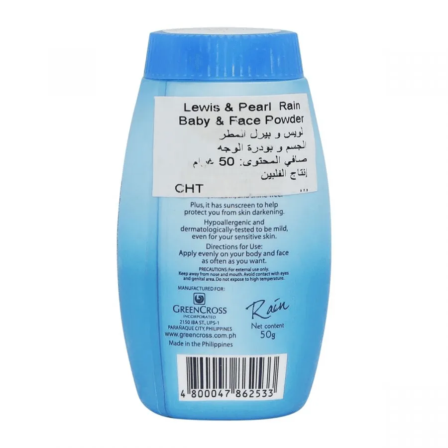 Lewis & Pearl Rain Body & Face Powder - 50g