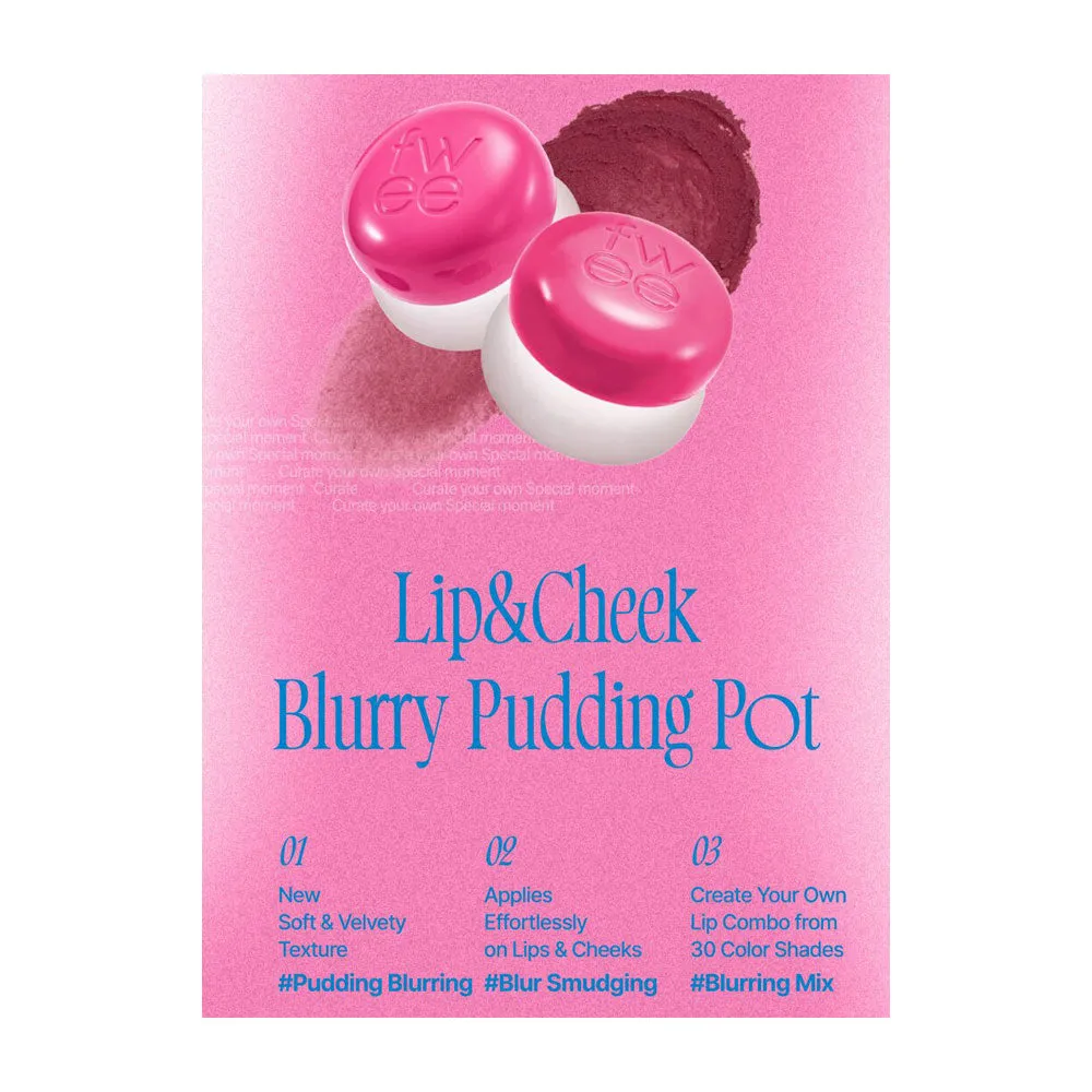 Lip & Cheek Blurry Pudding Pot [BESTIE MOMENT]