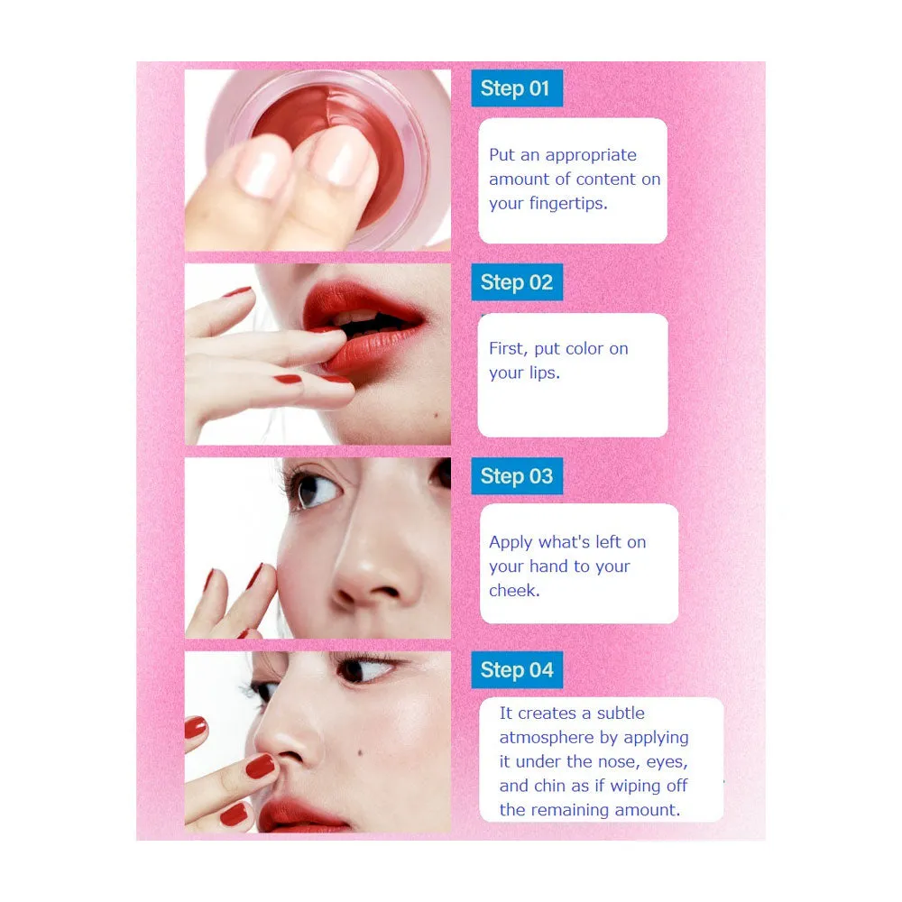 Lip & Cheek Blurry Pudding Pot [BLUSHED MOMENT]