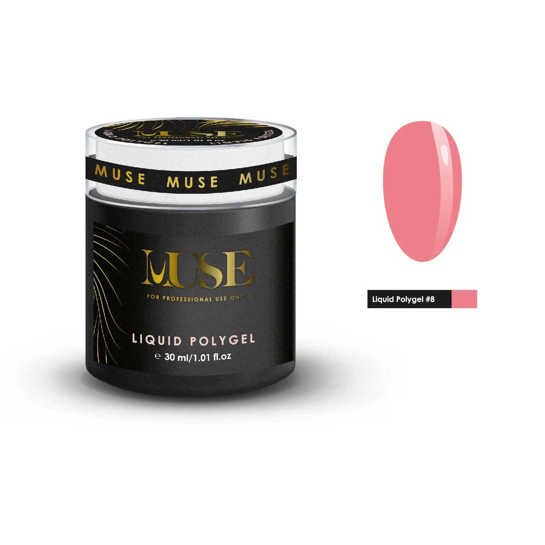 Liquid Polygel #8 - Blush Rosewood