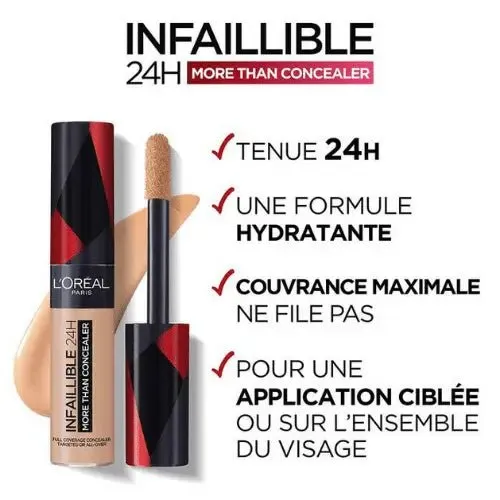 L'Oréal correcteur more than concealer infaillible 24h