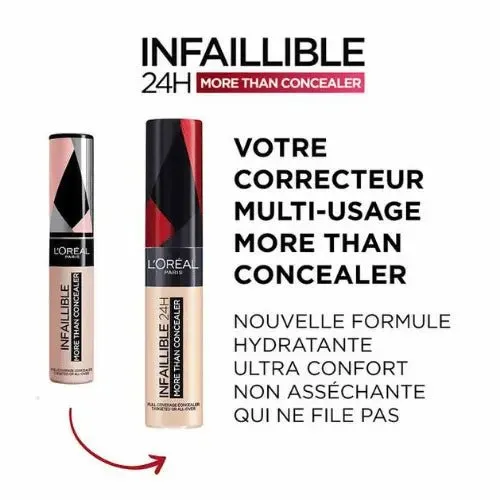 L'Oréal correcteur more than concealer infaillible 24h