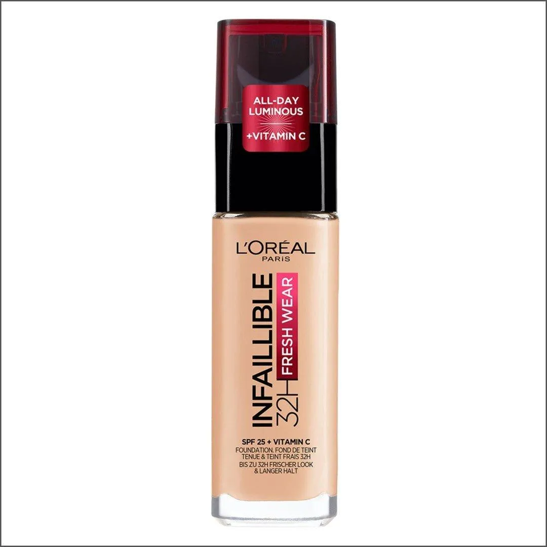 L'Oréal Infaillible 32hr Fresh Wear Foundation - 180 Golden Linen