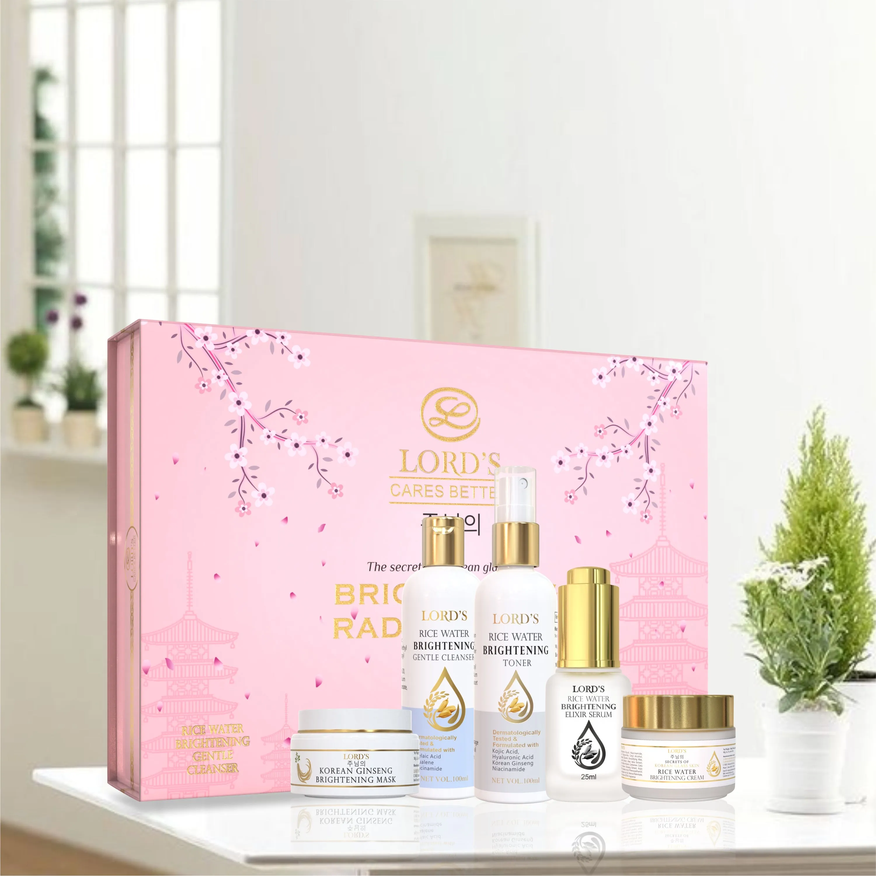 Lord's Brightening Radiant Kit (225ml   100g)