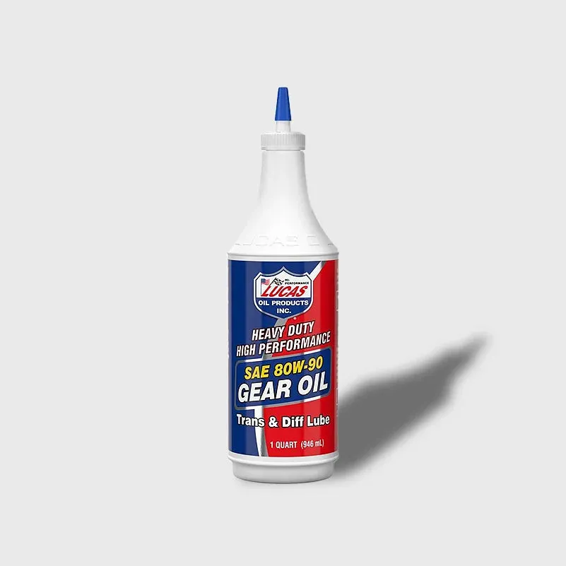 Lucas Heavy Duty Plus Gear Oil 80W90 1 Quart - Superior Gear Protection