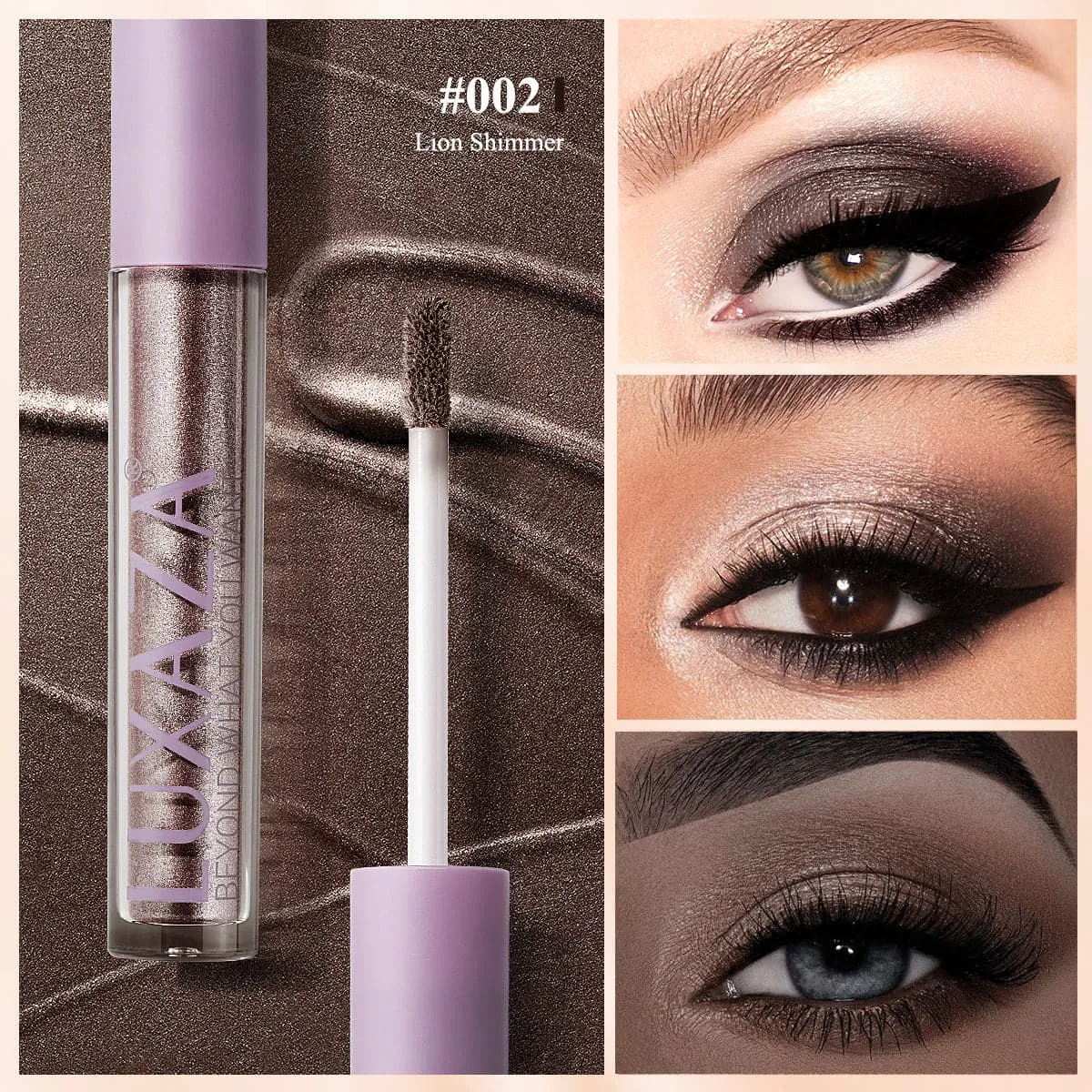 Magic Color Liquid Eyeshadow-02-Lion Shimer