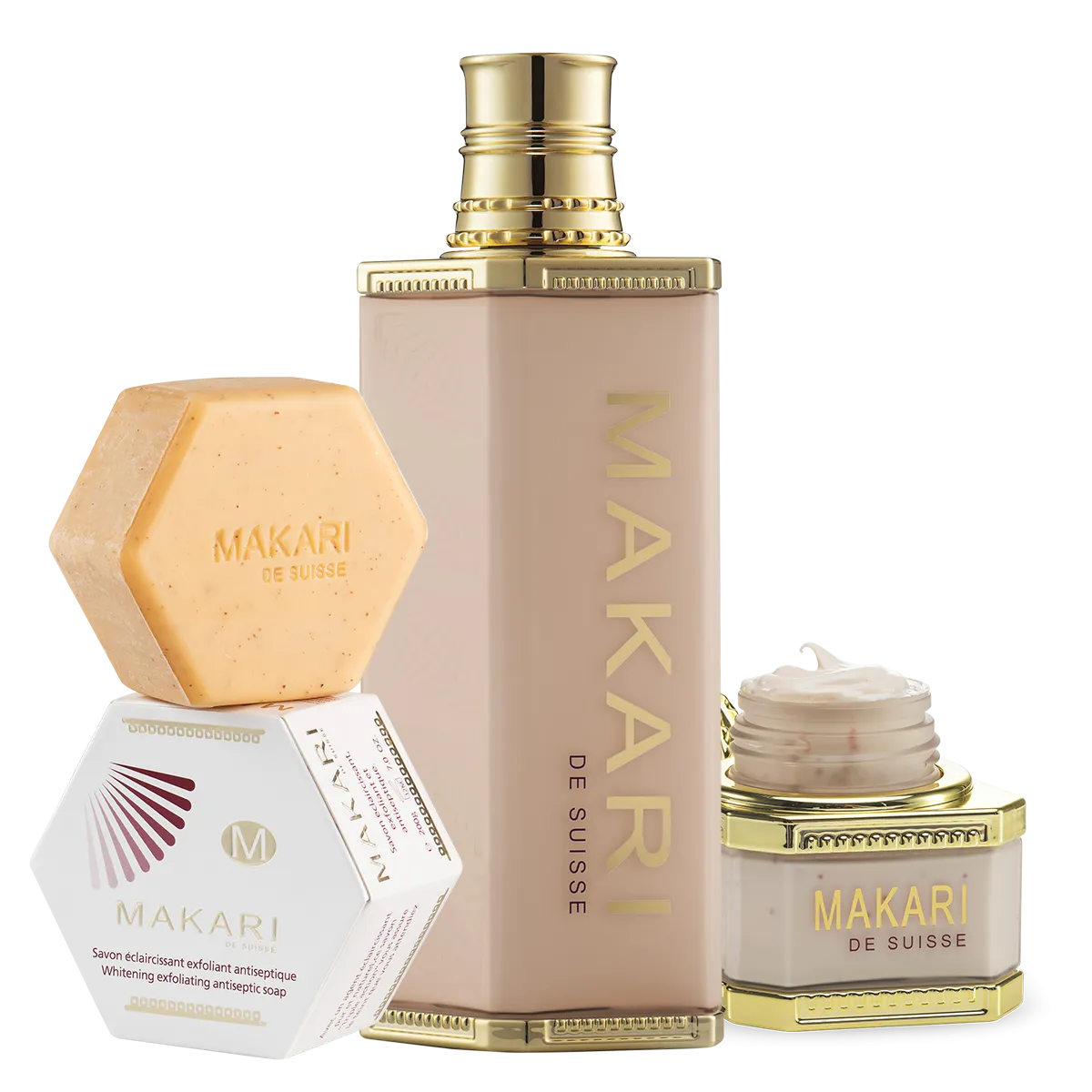 Makari Hydrate and Brighten Kit (3 pc set)