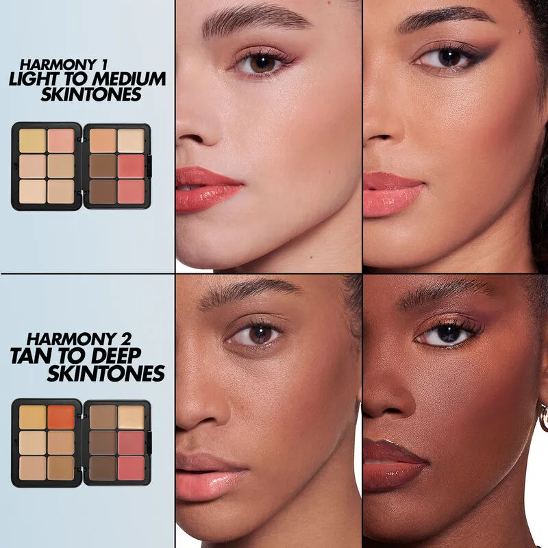 Make Up For Ever HD Skin Face Essentials Palette With Highlighters