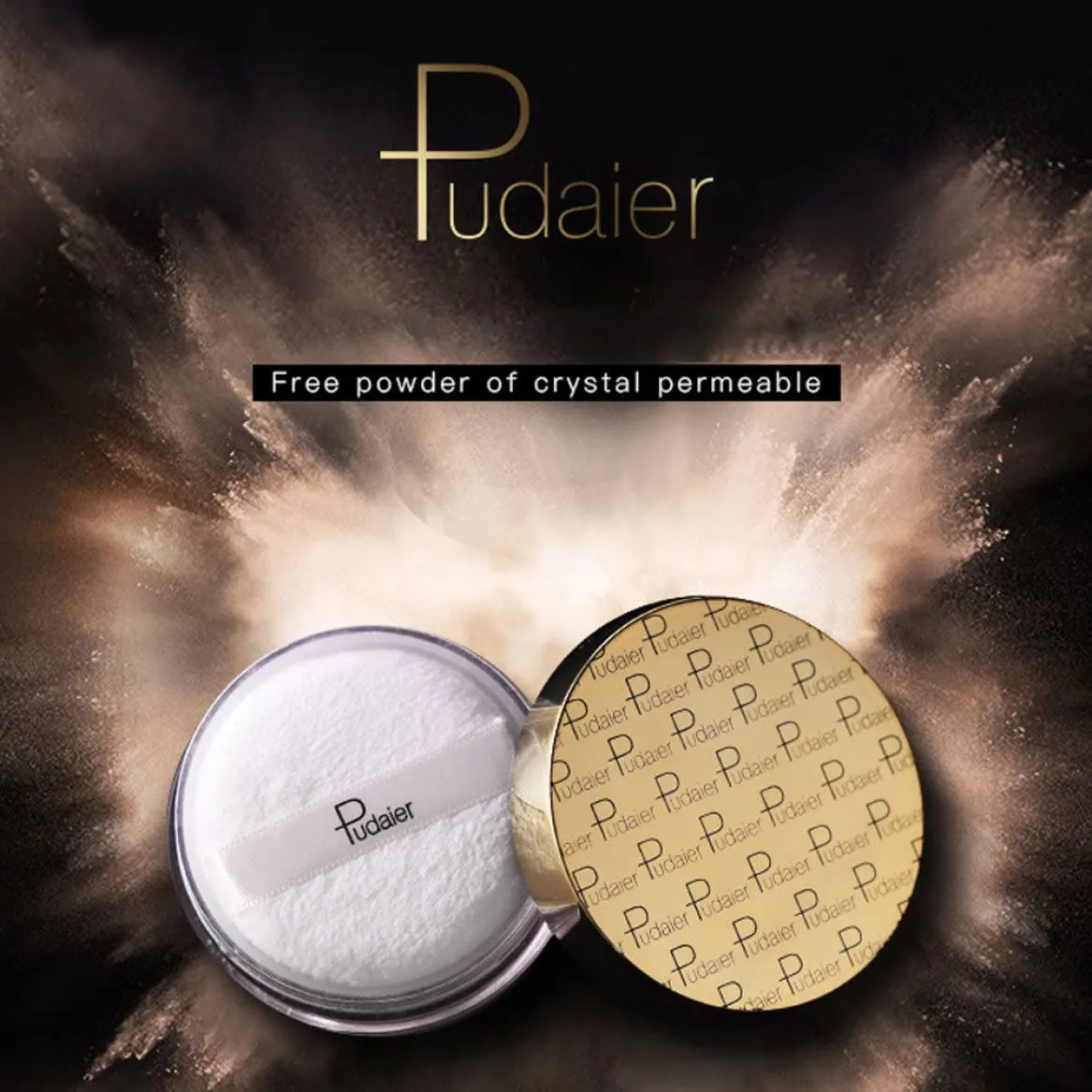 Makeup Loose Setting Powder Face Concealer Oil Control Matte Mineral Contour 07 Flesh, matte setting powder