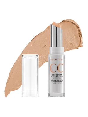 Marcelle CC Concealer   Corrector, Medium to Dark, Conceals and Corrects Dark Spots and Imperfections, Hypoallergenic, Fragrance-Free, Cruelty-Free, Non-Comedogenic, Paraben-Free, 3.5 g