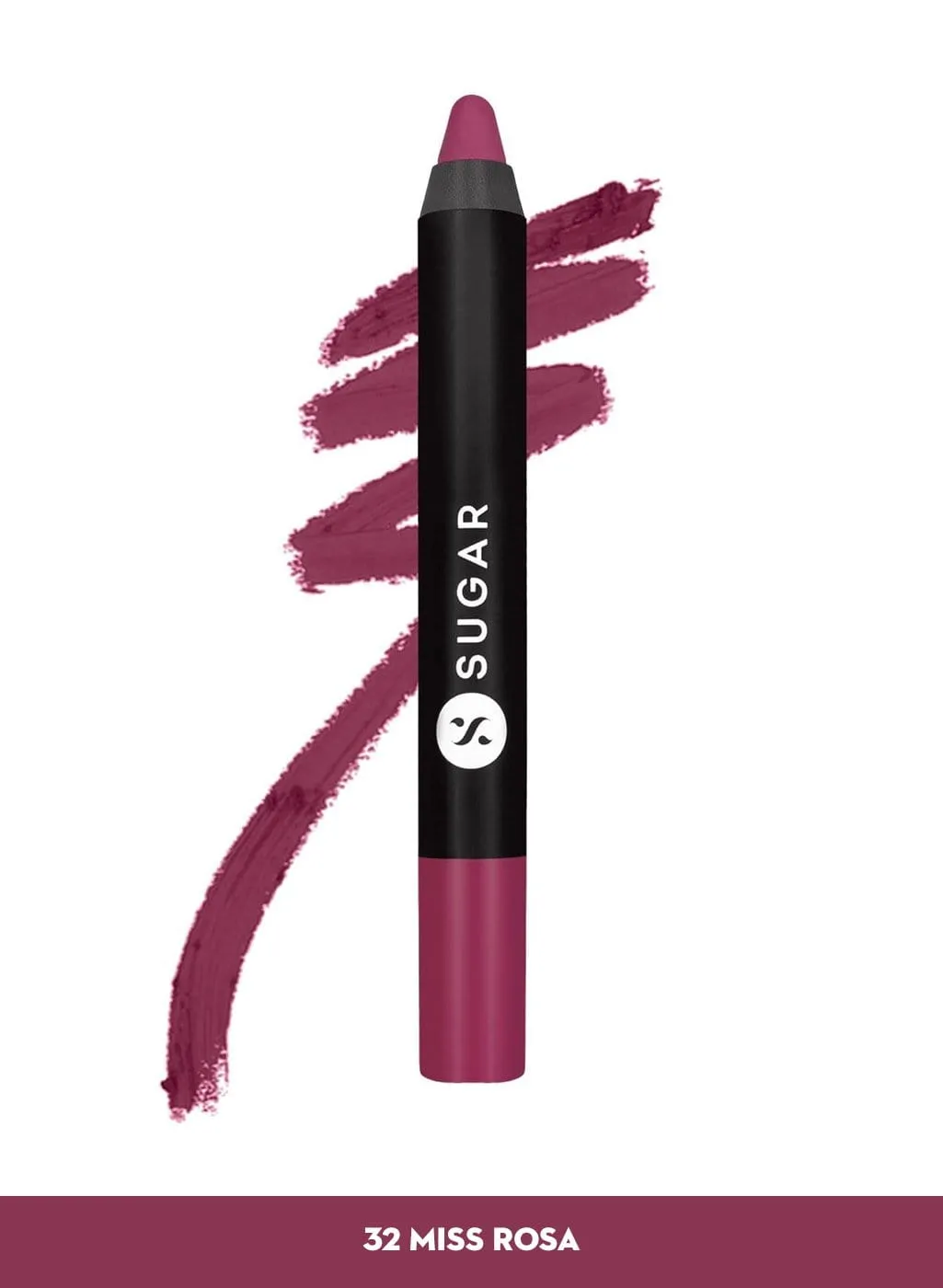Matte As Hell Crayon Lipstick - 32 Miss Rosa