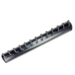 Matte Black Accessory Rack, 13 Hooks