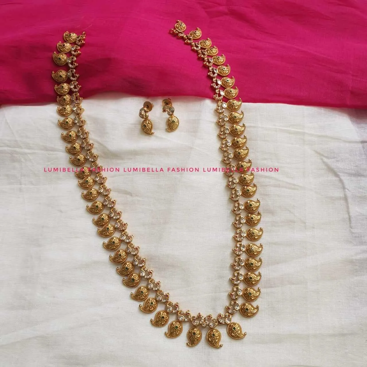 Matte Gold Long Mango Haram