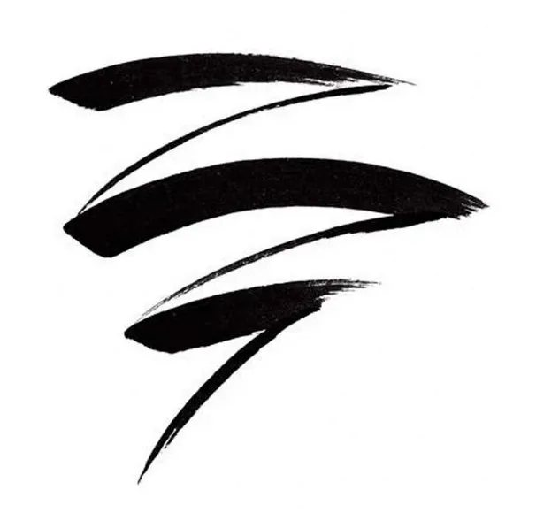 Maybelline New York Eye Studio Master Graphic Liquid Eyeliner, Striking Black, 0.084 Fluid Ounce