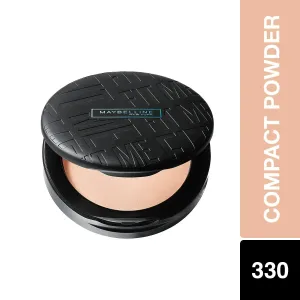 Maybelline New York Fit Me Matte   Poreless Compact Powder, 330 Toffee, 6g
