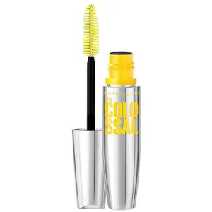 Maybelline New York Volum' express the colossal washable mascara, volumizing, Platinum Black, 0.31 Fluid Ounce