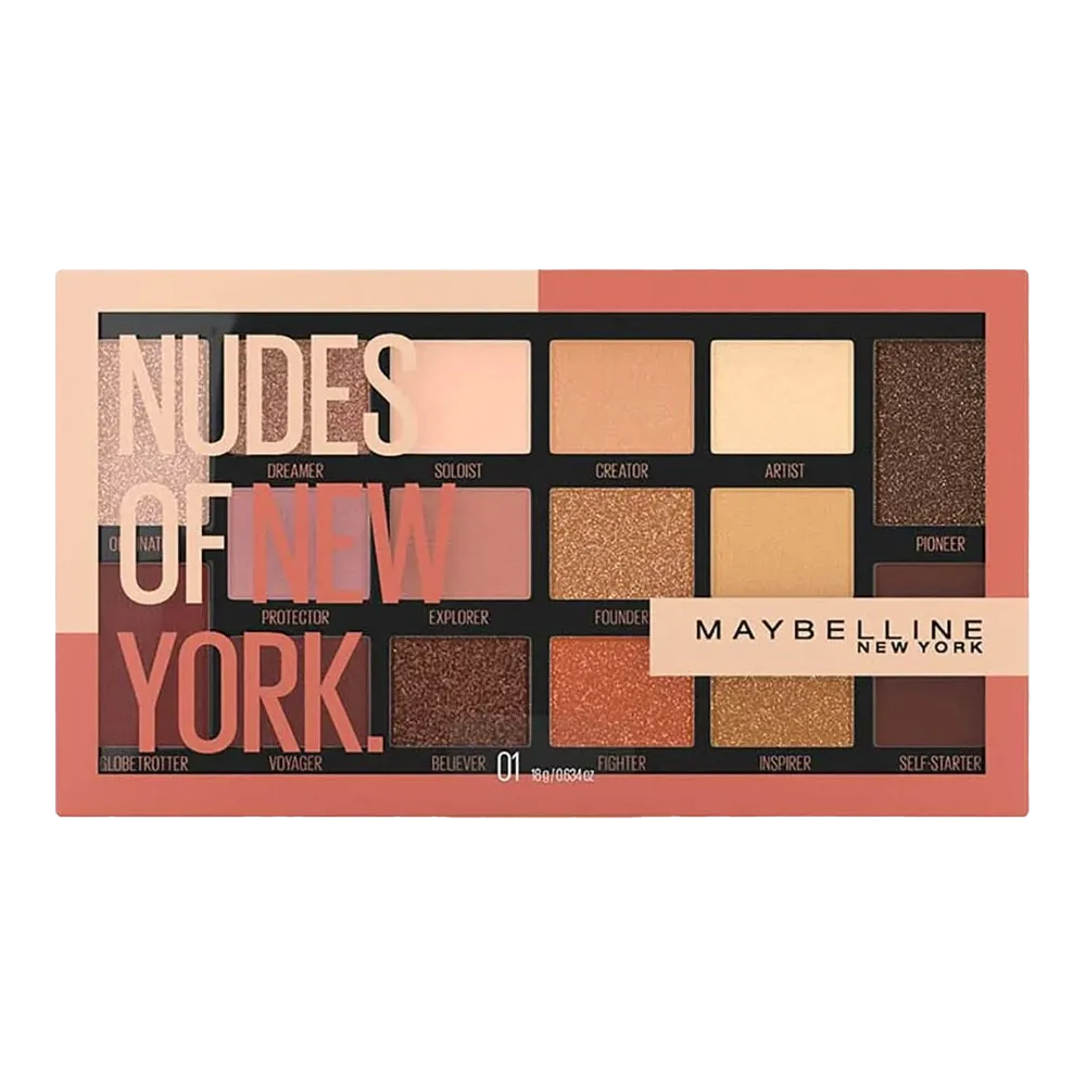 Maybelline Nudes of New York Eye Shadow Palette 18.0g 010