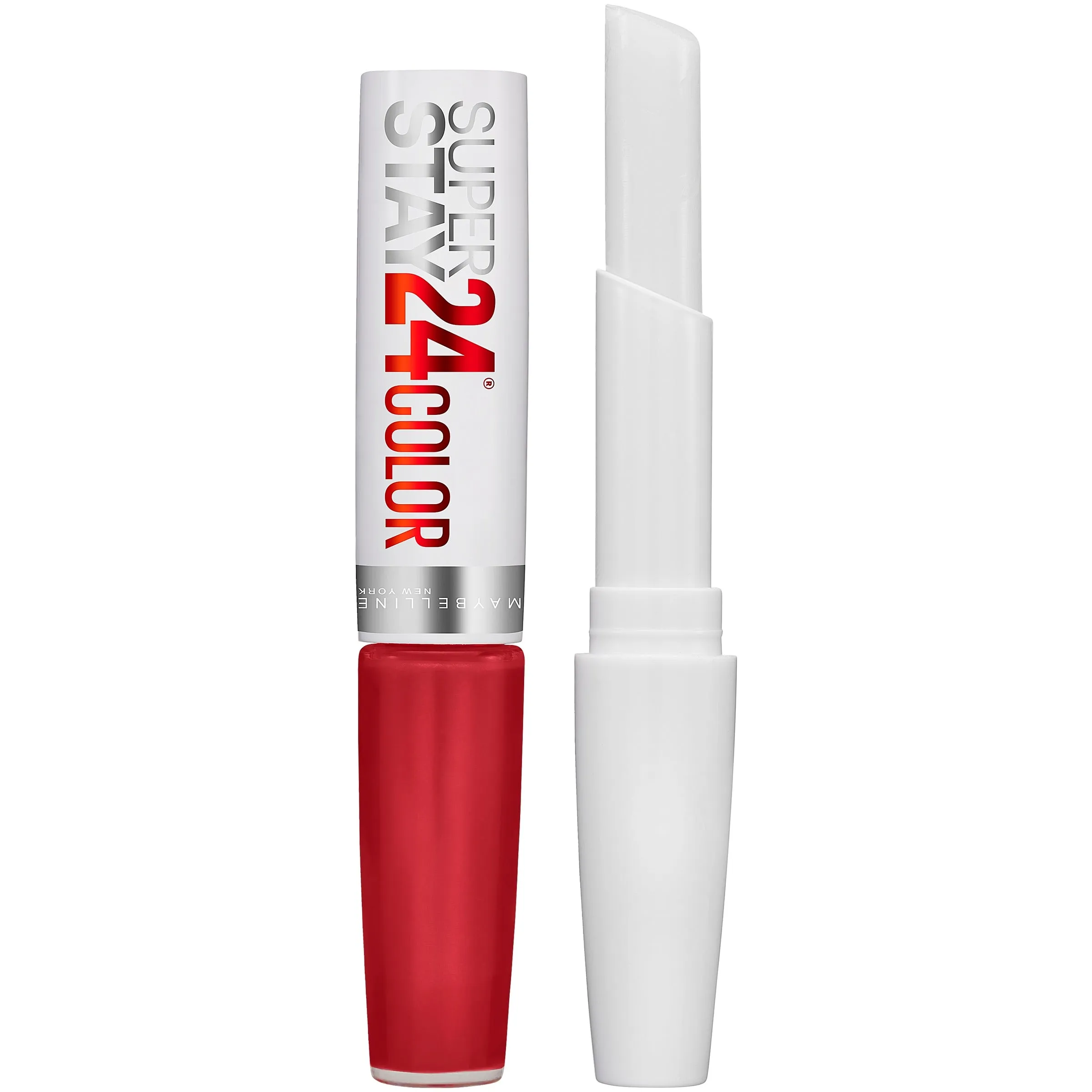 Maybelline SuperStay 24 2-Step Smile Brightening Longwear Liquid Lipstick - Optic Ruby