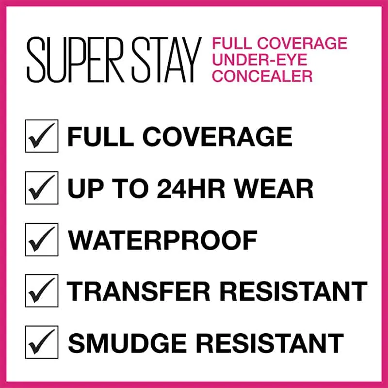 Maybelline Superstay Full Coverage Under Eye Concealer
