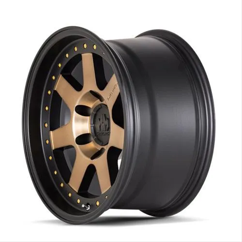 Mayhem Prodigy 8300 Series Matte Black Wheels with Bronze Tint Face 8300-8936TZ