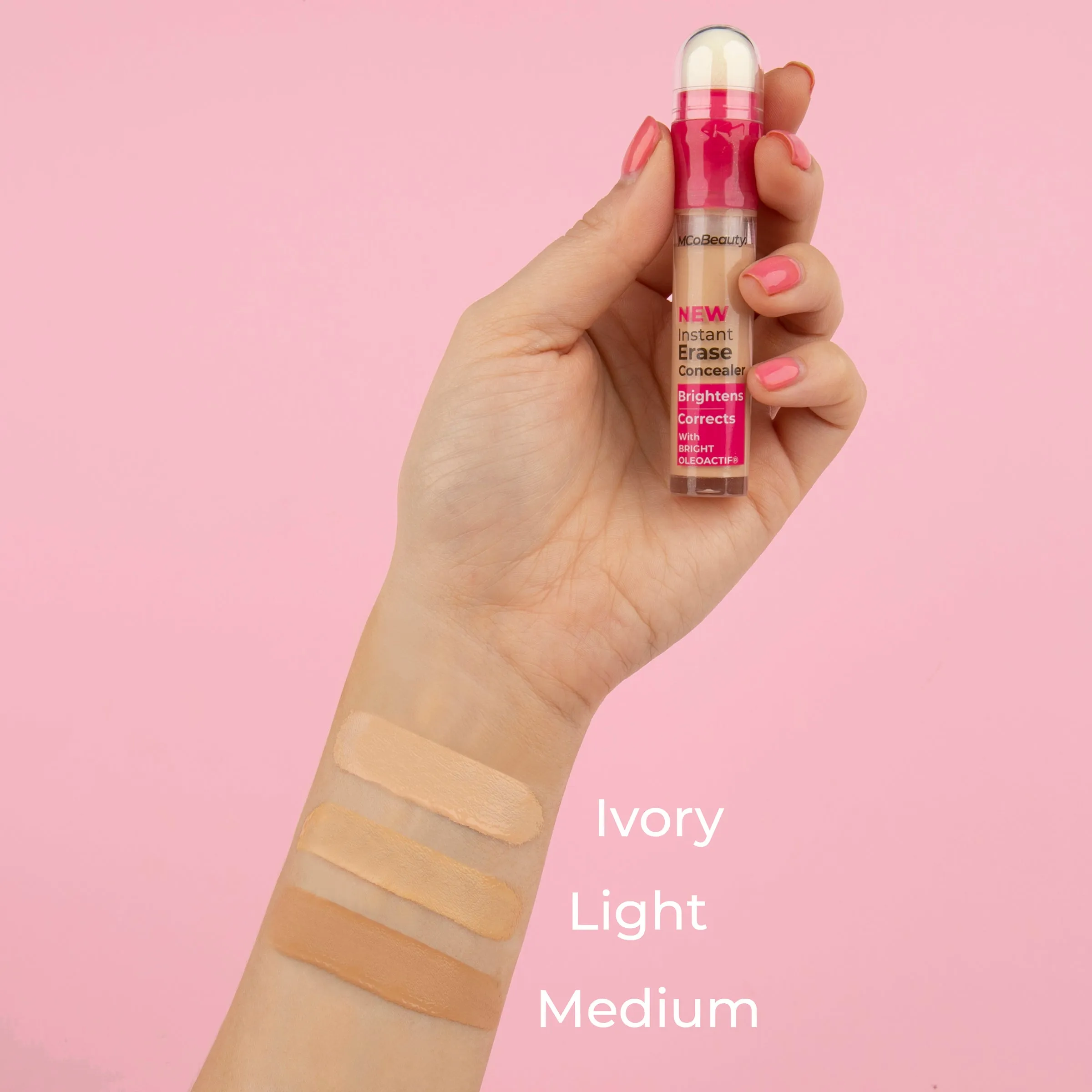 MCoBeauty MCH245 Instant Erase Concealer 01 Ivr