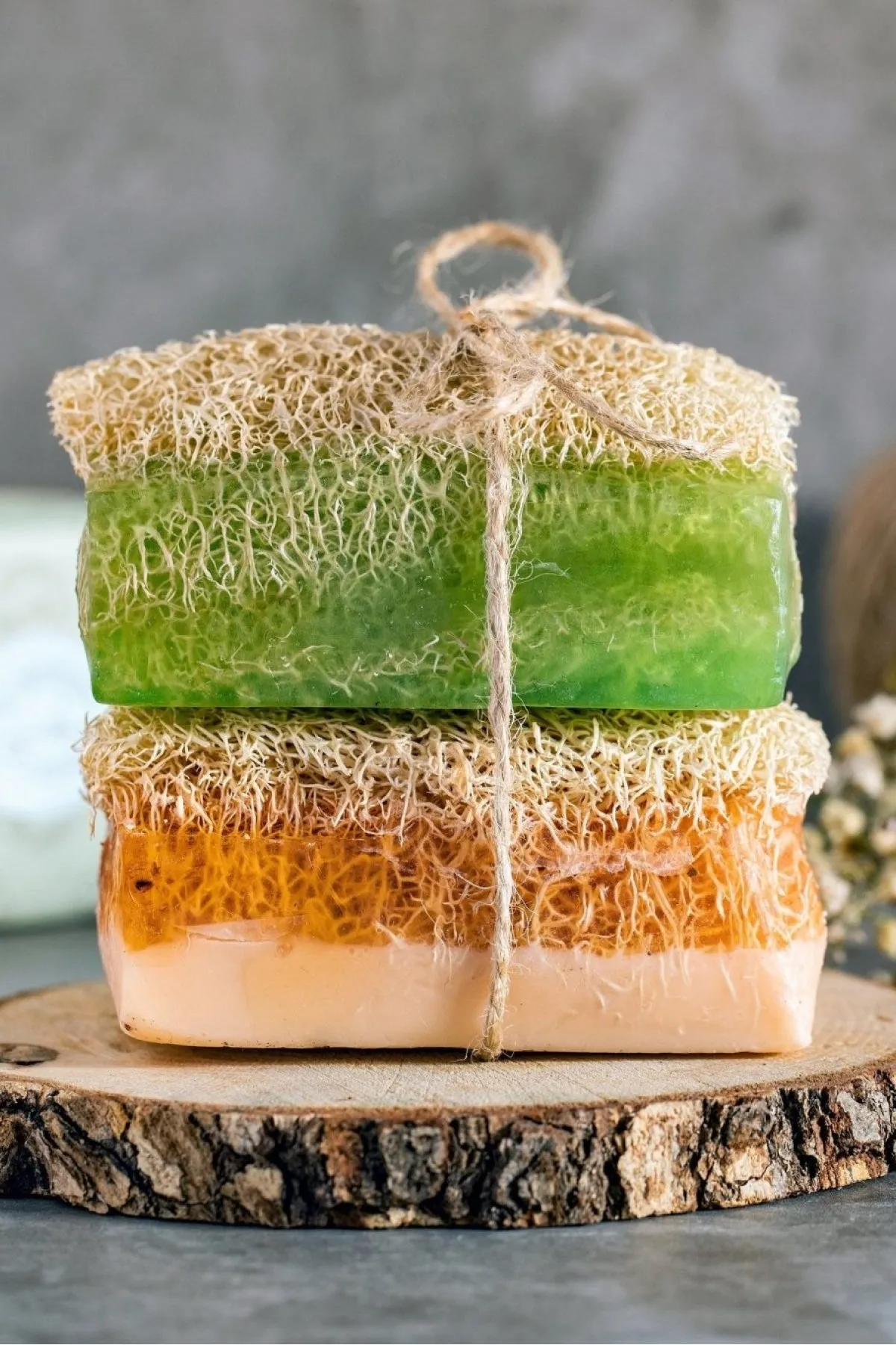 MØDA Aloe Vera Vegan Soap with Natural Loofah