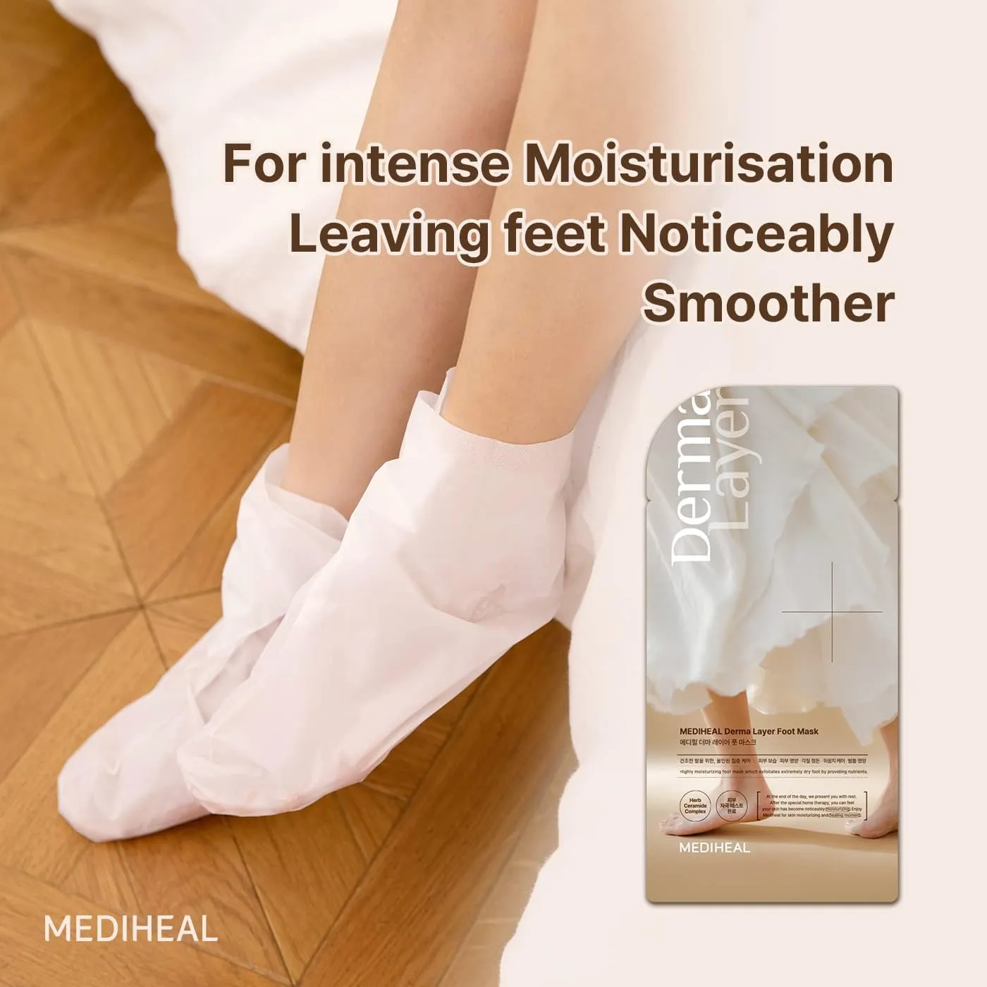 MEDIHEAL Derma Layer Foot Mask (5Packs)