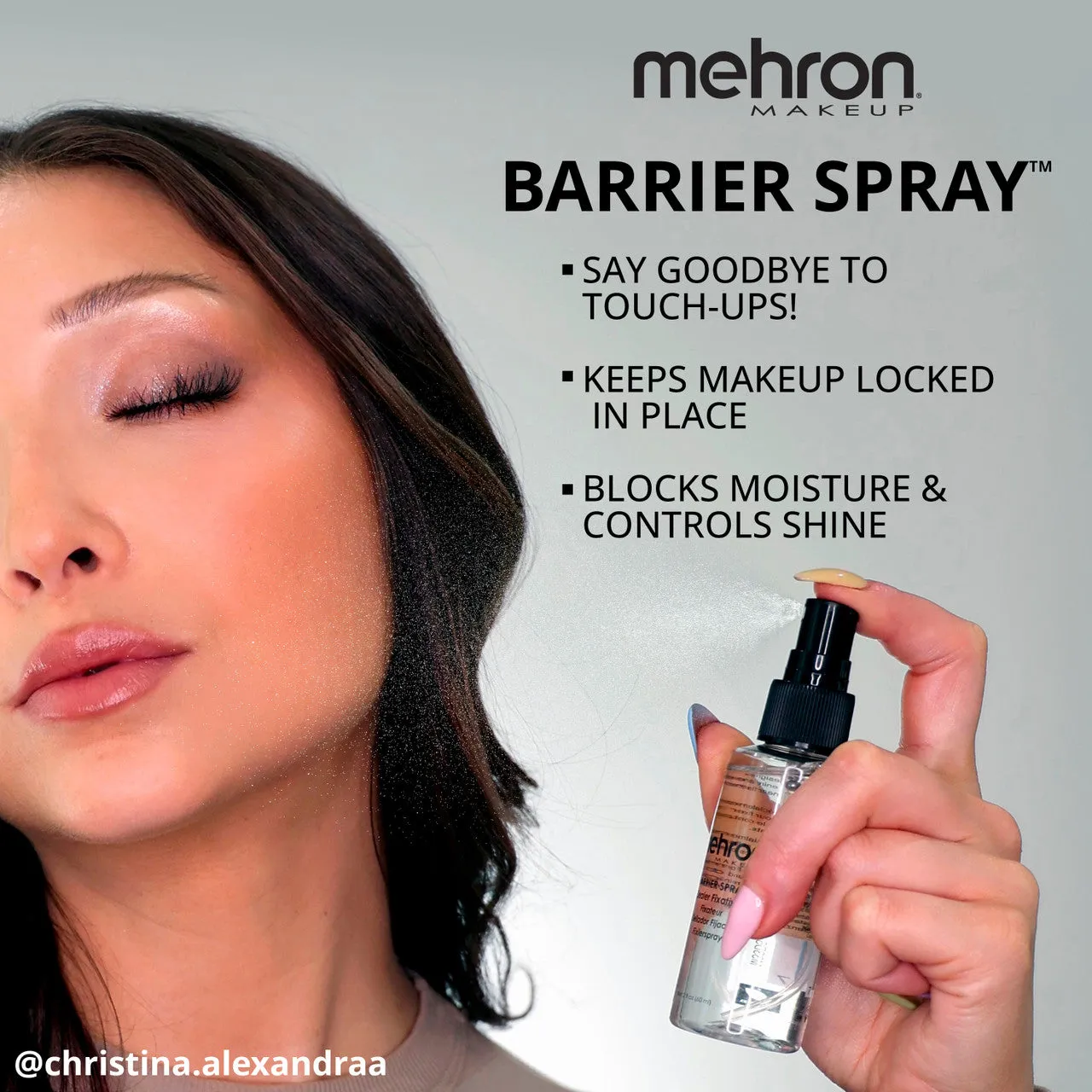 Mehron Barrier Spray 2 oz.