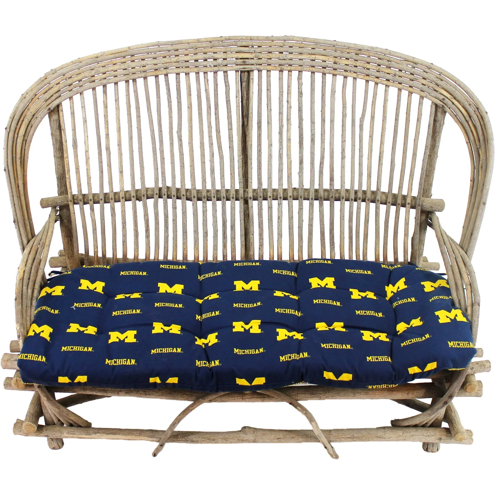 Michigan Wolverines Settee Cushion
