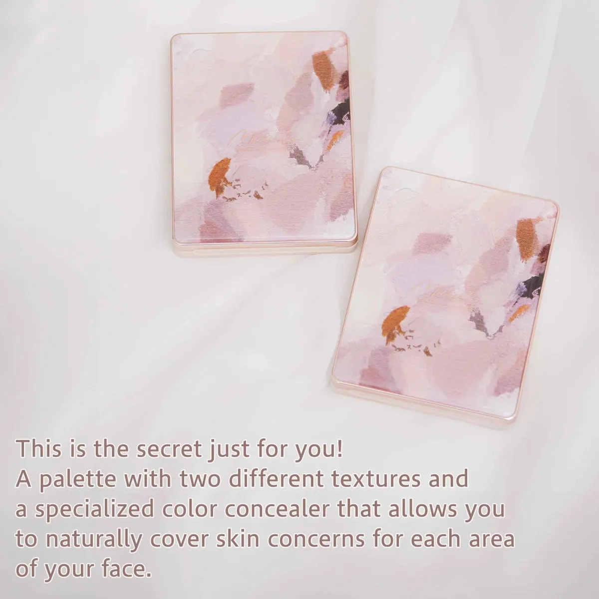 MILLEFEE Secret Concealer Palette - 01 Cover Green