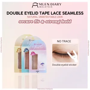 ‎MLEN DIARY Double Eyelid Tape Lace Seamless 双眼皮贴