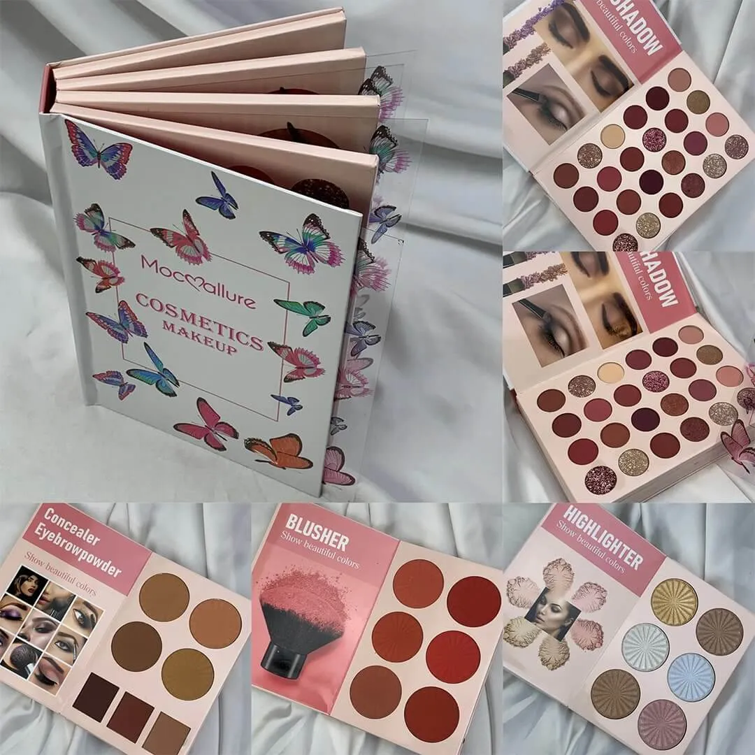 Mocallure 4 In 1 Eyeshadow Palette Book
